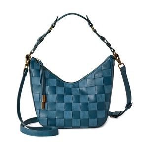 Time and Tru Alice Crossbody Bag for Women.  Beautiful Weave.